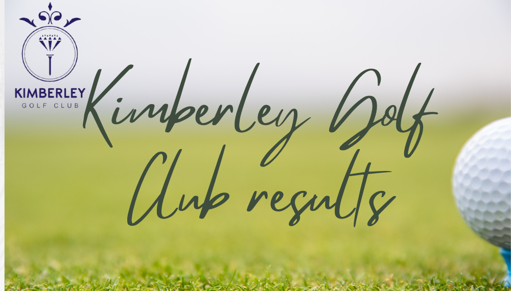 iNews Kimberley - Kimberley Golf Club results